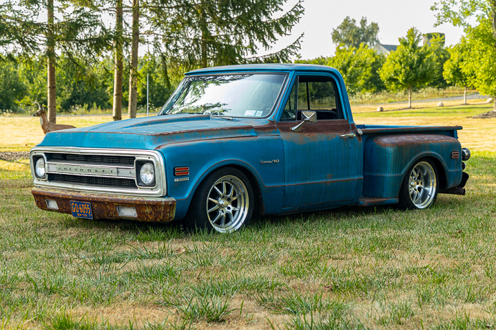 Auction-ready car photography Rochester NY — Chevy C10 shoot 4