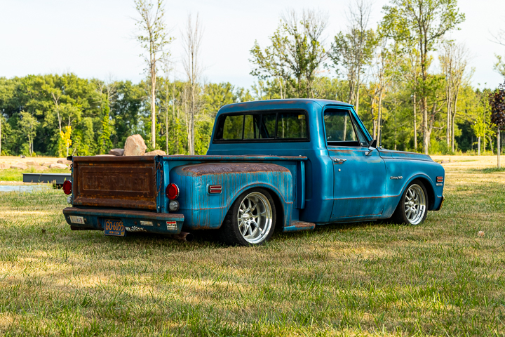 Auction-ready car photography Rochester NY — Chevy C10 shoot 5