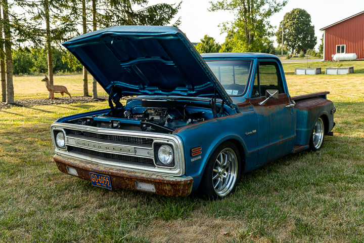 Auction-ready car photography Rochester NY — Chevy C10 shoot 9